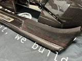 s2000 Custom Carbon Fiber, Alcantara, Leather Door Sill Guards