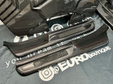 s2000 Custom Carbon Fiber, Alcantara, Leather Door Sill Guards