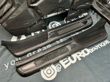 s2000 Custom Carbon Fiber, Alcantara, Leather Door Sill Guards