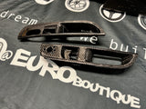 Audi R8 Carbon Fiber OEM Power Window Trim Replacements (pair)