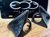 2017 - 2022 NC1 NSX Carbon Fiber Door Tweeter Pods (pair)