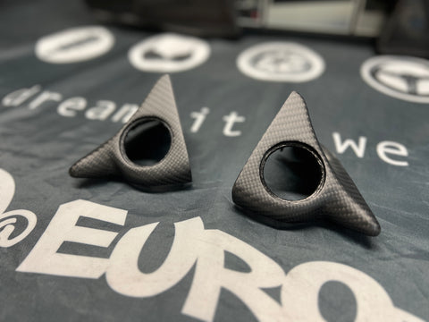2017 - 2022 NC1 NSX Carbon Fiber Door Tweeter Pods (pair)