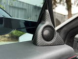 2017 - 2022 NC1 NSX Carbon Fiber Door Tweeter Pods (pair)