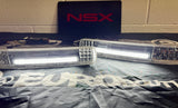 NSX LEVEL 2 LED DRL with Dual Color LED Installed in OEM Bumper Lenses