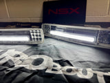 NSX LEVEL 2 LED DRL with Dual Color LED Installed in OEM Bumper Lenses
