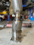 2017 - 2022 SOS Stainless Steel Sport+ Downpipes (pair)
