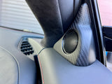 2017 - 2022 NC1 NSX Carbon Fiber Door Tweeter Pods (pair)