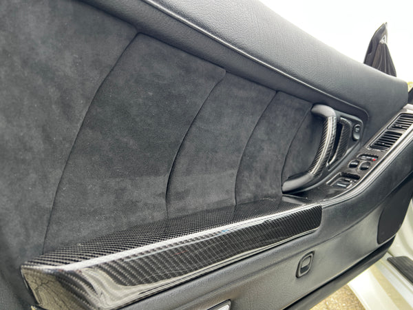 NSX Driver and Passenger Door Elbow Rests Reupholstered in Leather
