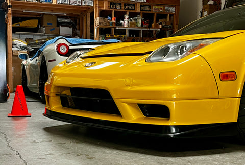 2002-2005 NSX JDM style Lower Front Lip Spoiler Direct Replacement for OEM