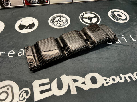 NSX Engine Spark Plug Bank Cover in Gloss Carbon Fiber