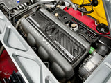 NSX Engine Valve Cover finished in Gloss Carbon Fiber
