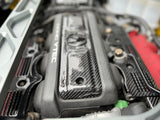 NSX Engine Valve Cover finished in Gloss Carbon Fiber
