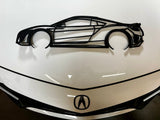 NC1 NSX Wall Silhouette Garage Art