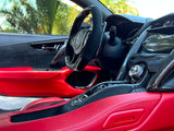 2017-2022 NC1 NSX Carbon Fiber LARGE Dash Replacement (2 pieces)