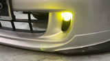 s2000 AP2 Custom Brake Duct Vents with Integrated LED Fog Lights