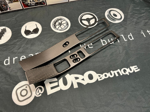 NSX 100% RHD Carbon Fiber Window Door Trims Set (driver / passenger)