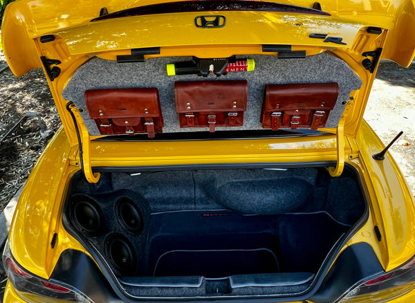 ホンダ　S2000　トランク Honda S2000 Trunk Liner system with Saddle Bags – EuroBoutique.us