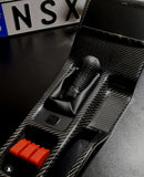NSX 100% Carbon Fiber LHD Double Din Center Dash Panel made from Scratch (1991-2005 NSX) Ashtray Delete