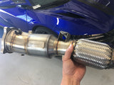 2017 - 2022 SOS Stainless Steel Sport+ Downpipes (pair)
