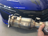 2017 - 2022 SOS Stainless Steel Sport+ Downpipes (pair)