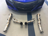 2017 - 2022 SOS Stainless Steel Sport+ Downpipes (pair)