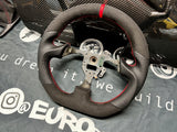 s2000 Flat Bottom Sport Leather / Alcantara Steering Wheel