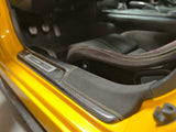 s2000 Custom Carbon Fiber, Alcantara, Leather Door Sill Guards