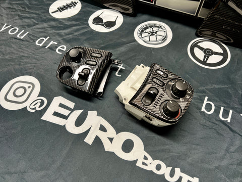 s2000 Carbon Fiber Audio Control / Temp Control Panels