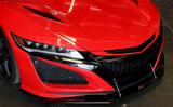 2017-2021 NC1 NSX Front Lower Wind Splitter in Carbon Fiber