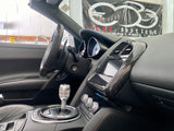 Audi R8 Carbon Fiber Double DIN Radio Custom Trim Bezel