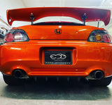 s2000 Sharkfin Rear Diffuser in Carbon Fiber