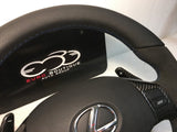 Lexus IS-F IS250 IS350 Carbon Fiber Flat Bottom Steering Wheel
