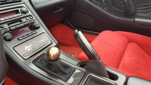 NSX E-brake Handle in Carbon fiber or Leather – EuroBoutique.us