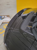 Audi R8 Gen2 Spyder Convertible Carbon Fiber 3-Piece Trunk Lip Spoiler