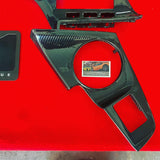 Toyota MKIV Supra 4-piece Bespoke 100% Carbon Fiber Dash Panel Kit for LHD cars