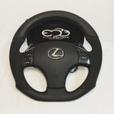 Lexus IS-F IS250 IS350 Carbon Fiber Flat Bottom Steering Wheel