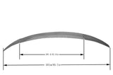 Audi R8 Gen2 Spyder Convertible Carbon Fiber 3-Piece Trunk Lip Spoiler
