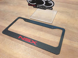 Bespoke Carbon Fiber NSX / S2000 / GTR / R8 / HURACAN / BMW / AUDI / FERRARI / MCLAREN License Plate Frames