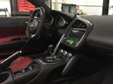 Audi R8 Carbon Fiber Double DIN Radio Custom Trim Bezel