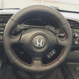 s2000 Round Sport Leather / Alcantara UPGRADED Thicker Steering Wheel