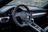 Porsche Suede / CF steering wheels