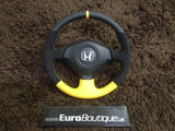 s2000 Flat Bottom Sport Leather / Alcantara Steering Wheel