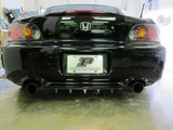 s2000 Sharkfin Rear Diffuser in Pre-painted Matte Black