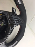 Chevy Corvette Carbon Fiber Flat Bottom Premium Upgraded Steering Wheels