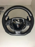 Chevy Corvette Carbon Fiber Flat Bottom Premium Upgraded Steering Wheels
