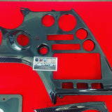 Toyota MKIV Supra 4-piece Bespoke 100% Carbon Fiber Dash Panel Kit for LHD cars