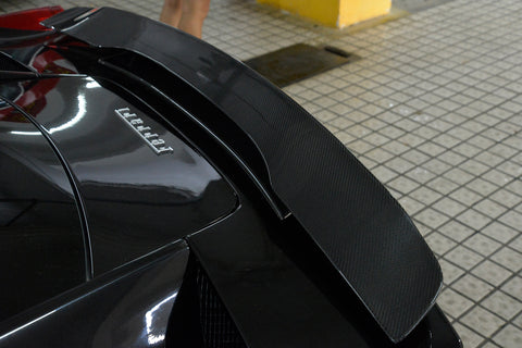 Ferrari 458 Klass Carbon Rear Trunk Full Length Spoiler