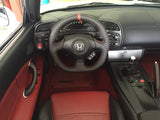 s2000 Flat Bottom Sport Leather / Alcantara Steering Wheel