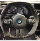 BMW Carbon Fiber Flat Bottom F8x M2/M3/M4 Steering Wheel (fits 2015-2017)