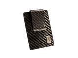 Carbon Fiber Minimalist Wallet with detachable CF Money Clip